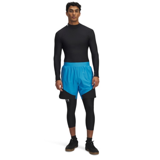 UNDER ARMOUR Męskie spodenki treningowe Under Armour UA Vanish Elite Hybrid Short  niebieskie  Niebieski