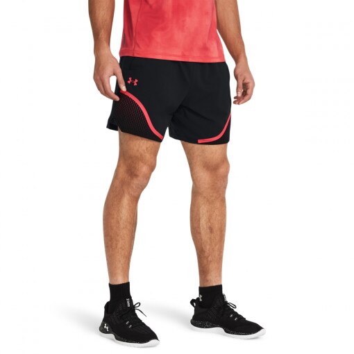 Męskie spodenki treningowe Under Armour UA Vanish Woven 6in Grph Sts - czarne