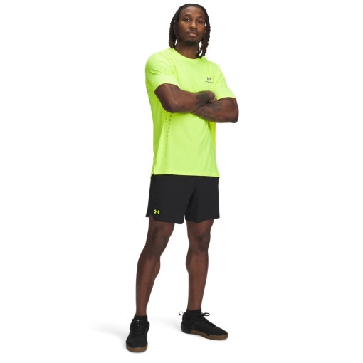 UNDER ARMOUR Męskie spodenki treningowe Under Armour UA Vanish Woven 6in Shorts  czarne Czarny