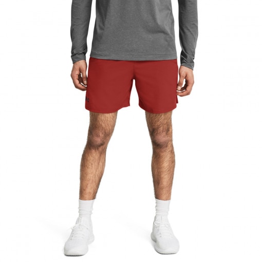Męskie spodenki treningowe Under Armour UA Vanish Woven 6in Shorts - czerwone