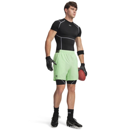  UNDER ARMOUR Męskie spodenki treningowe Under Armour UA Vanish Woven 6in Shorts  zielone Zielony