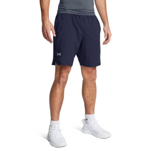 Męskie spodenki treningowe Under Armour UA Vanish Woven 8in Shorts - granatowe