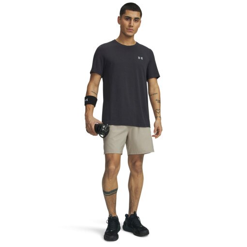 Obrazek dla: UNDER ARMOUR Męskie spodenki treningowe Under Armour UA Vanish Woven Short 2.0 6in  beżowe Beżowy