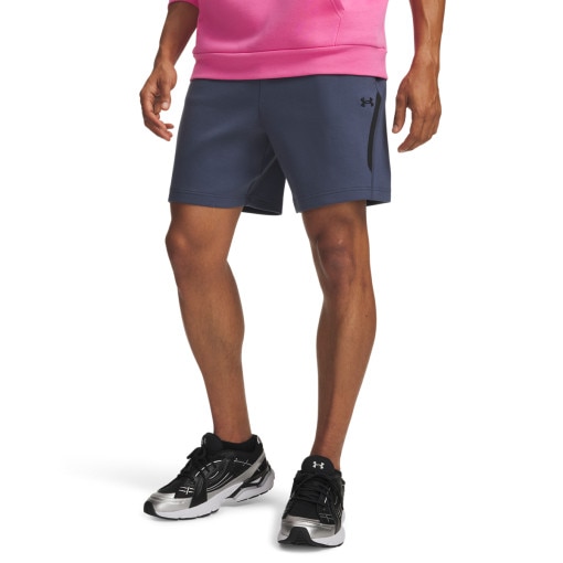 Męskie spodenki Under Armour UA Unstoppable Flc Shorts - szare