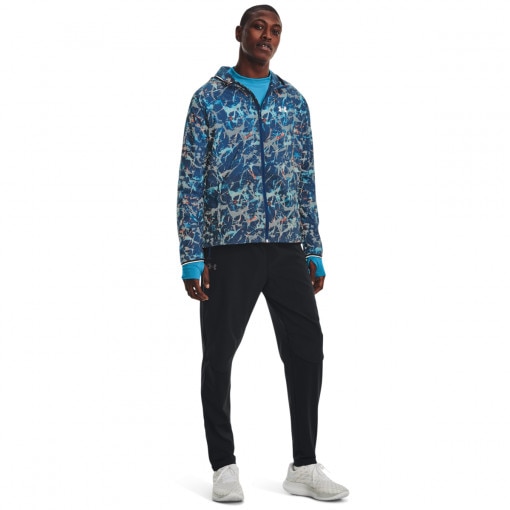 UNDER ARMOUR Męskie spodnie do biegania UNDER ARMOUR UA STORM OUTRUN COLD PANT czarne Czarny