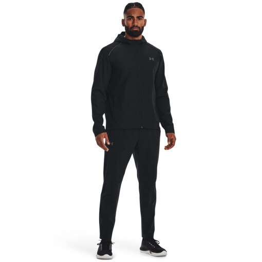 UNDER ARMOUR Męskie spodnie do biegania Under Armour UA STORM RUN PANT  czarne Czarny
