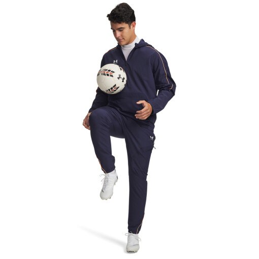  UNDER ARMOUR Męskie spodnie piłkarskie Under Armour UA Challenger WarmUp  granatowe Granatowy