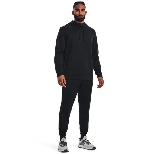 UNDER ARMOUR Męskie spodnie treningowe UNDER ARMOUR UA Armour Fleece Joggers  czarne Czarny
