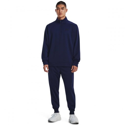 UNDER ARMOUR Męskie spodnie treningowe UNDER ARMOUR UA Armour Fleece Joggers  granatowe Granatowy