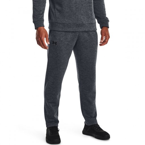 Męskie spodnie treningowe Under Armour UA Armour Fleece Twist Pants - szare