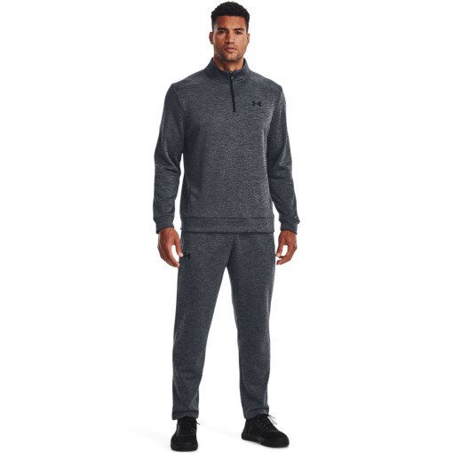 UNDER ARMOUR Męskie spodnie treningowe Under Armour UA Armour Fleece Twist Pants szare Szary