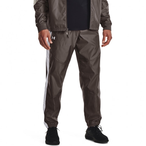 Męskie spodnie treningowe UNDER ARMOUR UA Legacy Woven Pants - szare