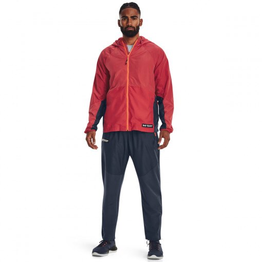 UNDER ARMOUR Męskie spodnie treningowe Under Armour UA Rush Woven Pants  grafitowe Grafitowy
