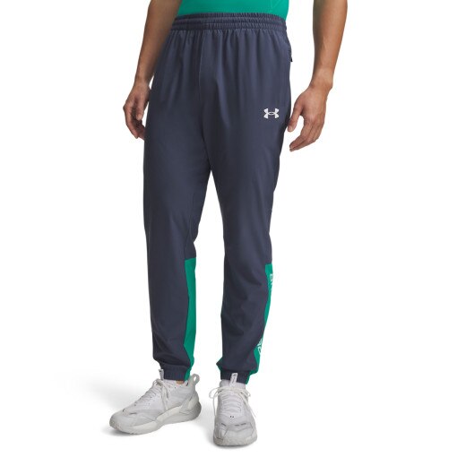 Męskie spodnie treningowe Under Armour UA Tech Utility Woven Pant - granatowe