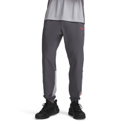 Męskie spodnie treningowe Under Armour UA Tech Utility Woven Pant - szare