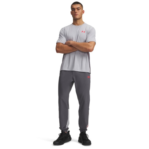 Obrazek dla: UNDER ARMOUR Męskie spodnie treningowe Under Armour UA Tech Utility Woven Pant  szare Szary