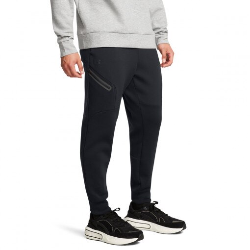 Męskie spodnie treningowe Under Armour UA Unstoppable Flc Jgr Eu - czarne