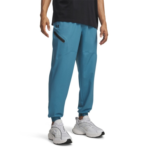 Męskie spodnie treningowe Under Armour UA Unstoppable Joggers - niebieskie
