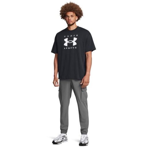 Obrazek dla: UNDER ARMOUR Męskie spodnie treningowe Under Armour UA Vibe Woven Cargo Pants  szare Szary