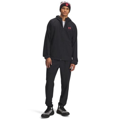 UNDER ARMOUR Męskie spodnie treningowe Under Armour UA Vibe Woven Pants  czarne Czarny