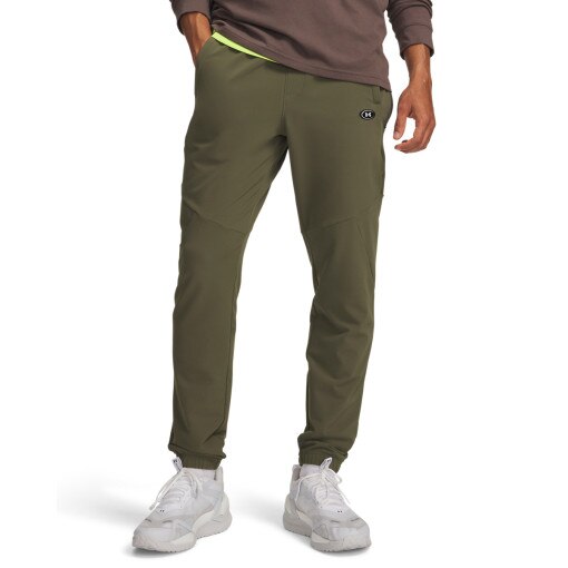 Męskie spodnie treningowe Under Armour Utility Woven Winterized Pnt - khaki