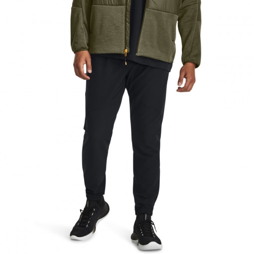 Męskie spodnie treningowe Under Aromur UA Stretch Woven CW Jogger - czarne