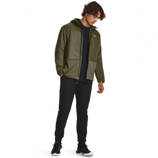 UNDER ARMOUR Męskie spodnie treningowe Under Aromur UA Stretch Woven CW Jogger czarne Czarny