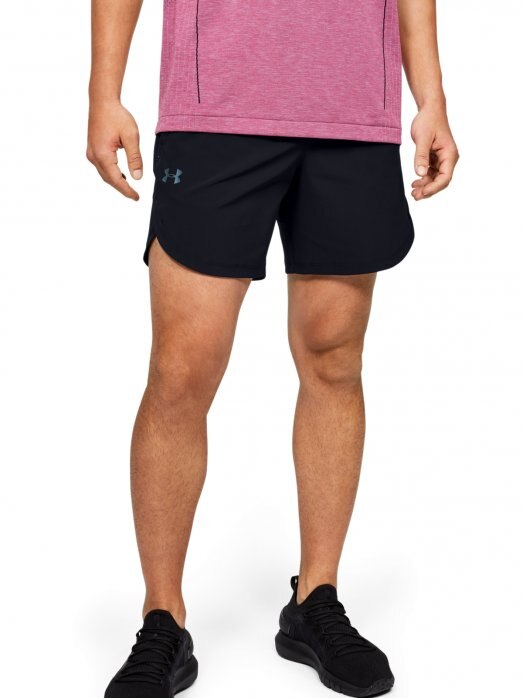UNDER ARMOUR Męskie szorty treningowe UNDER ARMOUR StretchWoven Shorts  czarne Czarny