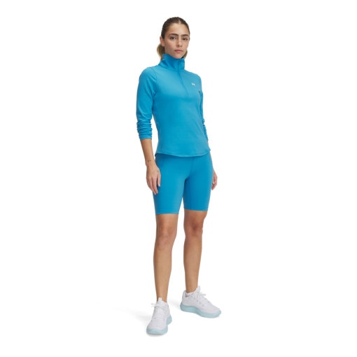 UNDER ARMOUR Damskie kolarki treningowe Under Armour Motion Bike Short Emea  niebieskie Niebieski