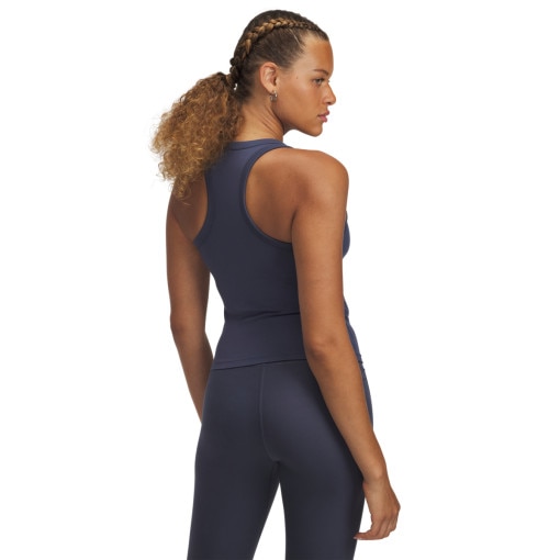Damski top treningowy Under Armour Motion High Neck Tank - granatowy