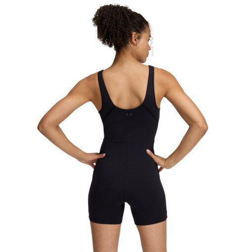 Damski kombinezon treningowy Under Armour Motion Shorts Bodysuit - czarny