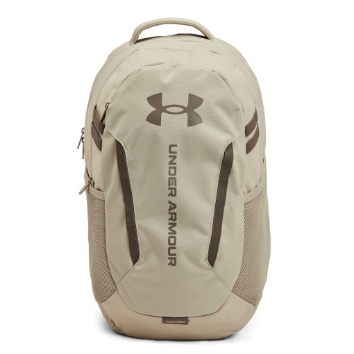 UNDER ARMOUR Plecak treningowy uniseks Under Armour UA Hustle 6.0 Backpack  beżowy Beżowy