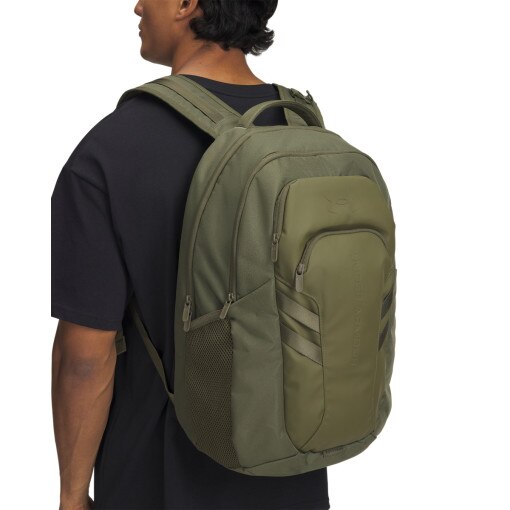 UNDER ARMOUR Plecak treningowy uniseks Under Armour UA Hustle 6.0 Pro Bp  khaki Khaki