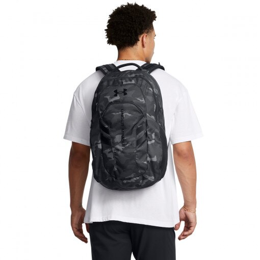 UNDER ARMOUR Plecak treningowy uniseks Under Armour UA Hustle 6.0 Pro Bp  szary Szary