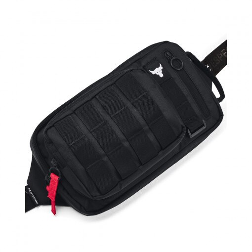 Saszetka nerka treningowa uniseks Under Armour Project Rock Waist Bag - czarna