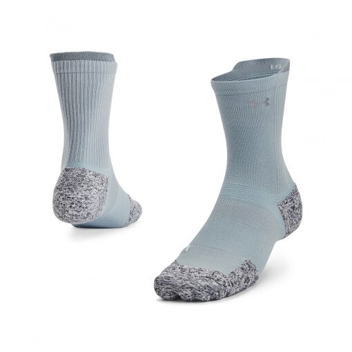UNDER ARMOUR Skarpetki do biegania uniseks Under Armour UA AD Run Cushion 1pk Mid  niebieskie Niebieski