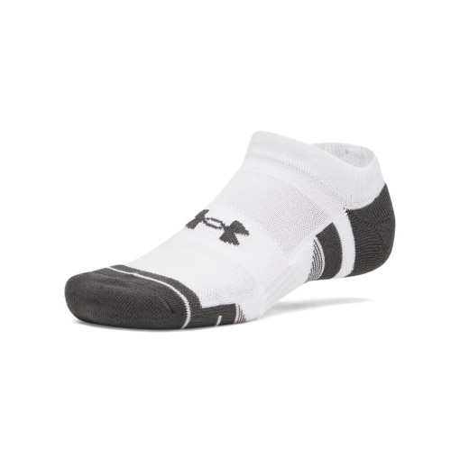 Skarpetki stopki treningowe (3-pack) uniseks Under Armour New UA Perf Tech 3pk NS - białe