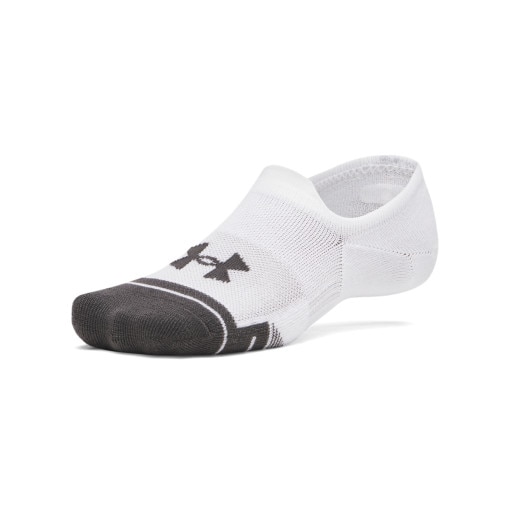 Skarpetki stopki treningowe (3-pack) uniseks Under Armour New UA Perf Tech 3pk ULT - białe