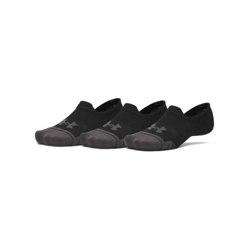Obrazek dla: UNDER ARMOUR Skarpetki stopki treningowe (3pack) uniseks Under Armour New UA Perf Tech 3pk ULT  czarne Czarny