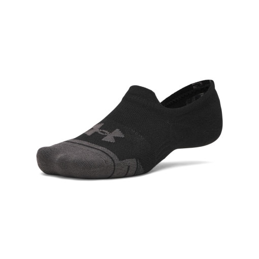 Skarpetki stopki treningowe (3-pack) uniseks Under Armour New UA Perf Tech 3pk ULT - czarne