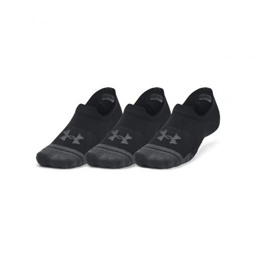 UNDER ARMOUR Skarpetki stopki treningowe uniseks (3pack) Under Armour UA Performance Tech ULT  czarne Czarny