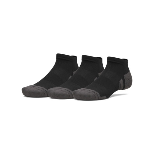 Obrazek dla: UNDER ARMOUR Skarpetki treningowe niskie (3pack) uniseks Under Armour New UA Perf Tech 3pk Low  czarne Czarny
