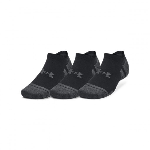UNDER ARMOUR Skarpetki treningowe uniseks (3pack) Under Armour UA Performance Tech NS  czarne Czarny