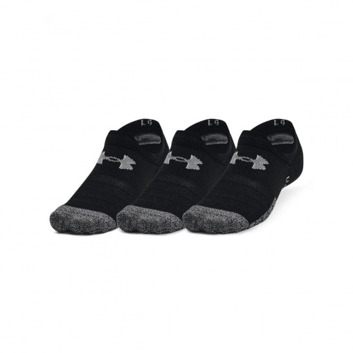 Obrazek dla: UNDER ARMOUR Skarpetki treningowe uniseks ( 3pack) UNDER ARMOUR UA Heatgear UltraLowTab  czarne Czarny