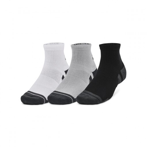 UNDER ARMOUR Skarpetki treningowe uniseks Under Armour (3pack) Performance Tech Qtr  multikolor Multikolor