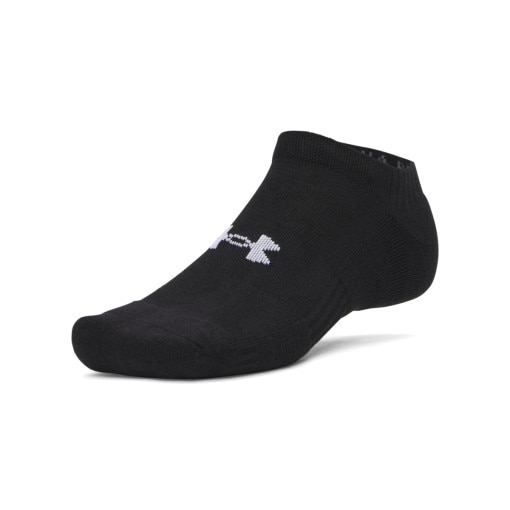 Skarpetki treningowe uniseks Under Armour UA Performance bawełna 3pk NS - czarne