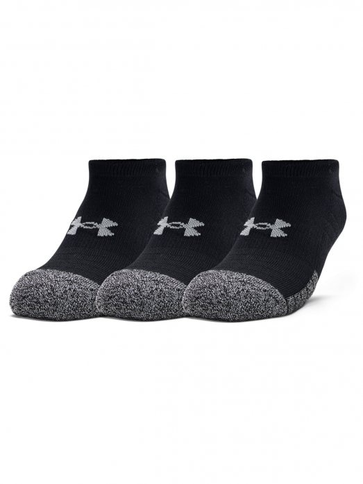 Obrazek dla: UNDER ARMOUR Skarpety treningowe UNDER ARMOUR Heatgear NS 3pack  czarne  Czarny