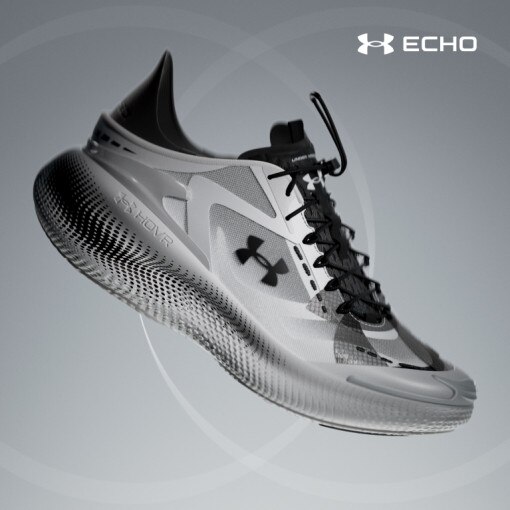 UNDER ARMOUR Sneakersy sportowe uniseks Under Armour UA Echo  białe Biały