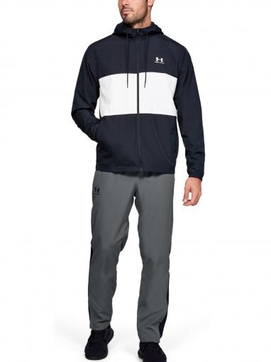 UNDER ARMOUR Spodnie dresowe męskie UNDER ARMOUR VITAL WOVEN PANTS  szare Szary