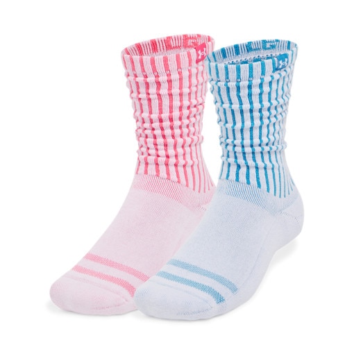 UNDER ARMOUR Skarpetki uniseks (2pack) Under Armour Sportswear Cotton Scrunch Crew  multikolor Multikolor